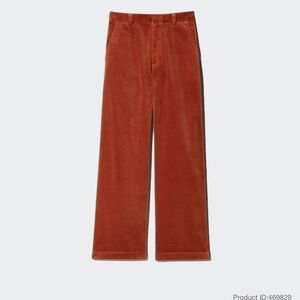 Uniqlo Women's Rust Wide Leg Pants